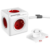PowerCube Extended cable 1.5 m + soporte | Rojo - 1306RD/DEEXPC